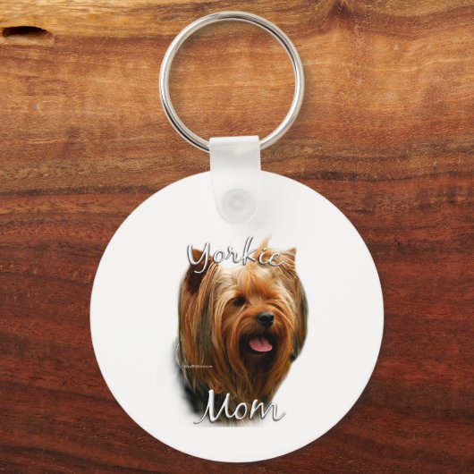 Porte-clés Yorkshire Terrier Maman 2 (Recto)