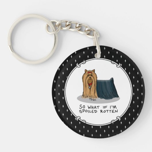 Porte-clés Yorkshire Terrier (Yorkie) (Devant)