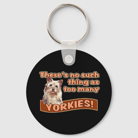 PORTE-CLÉS YORKSHIRE TERRIERS (Recto)