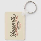 Porte-clés Yosemite Grizzly Bear California National Park (Verso)