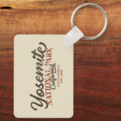 Porte-clés Yosemite Grizzly Bear California National Park (Verso)