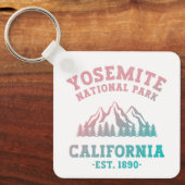 Porte-clés Yosemite National Park California Hiking Gradient (Recto)