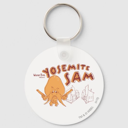 Porte-clés Yosemite Sam Warner Bros. Présente (Recto)