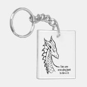 Porte-clés "You Are Amazing Keychain – Motivational Quote Key (Devant gauche)