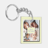 Porte-clés You Are My Everything Photo Collage sur Yellow (Devant gauche)