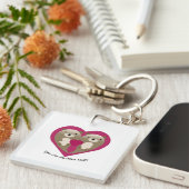 Porte-clés You Are My Otter Half  (Devant Droit)