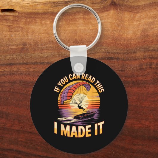 Porte-clés You Can Read This Parasailer Paragliding Boating P (Recto)