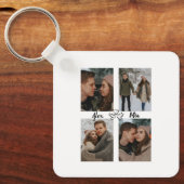 Porte-clés You & Me Keychain Multiple Photos Personalized (Recto)