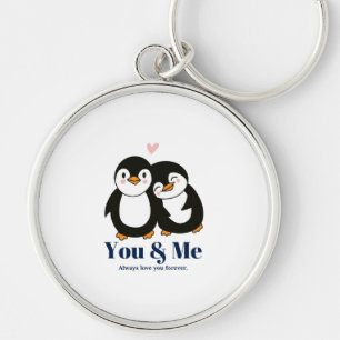 Porte-clés You & Me - Toujours vous aimer pour toujours Porte