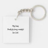 Porte-clés You Noticed Teacher SEN teacher special need (Dos)