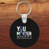 Porte-clés You Semicolon Suicide Prevention Awareness Week  (Recto)