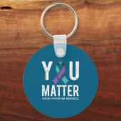 Porte-clés You Suicide Prevention Awareness (Recto)