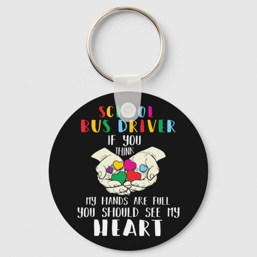 Porte-clés You Think My Hands Are Full (Recto)