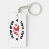 Porte-clés You'll Never Walk Alone (Dos)