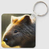 Porte-clés Young Australian Wombat, Keyring (Dos)