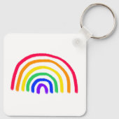 Porte-clés Your Child's | Upload Kids Drawing (Dos)