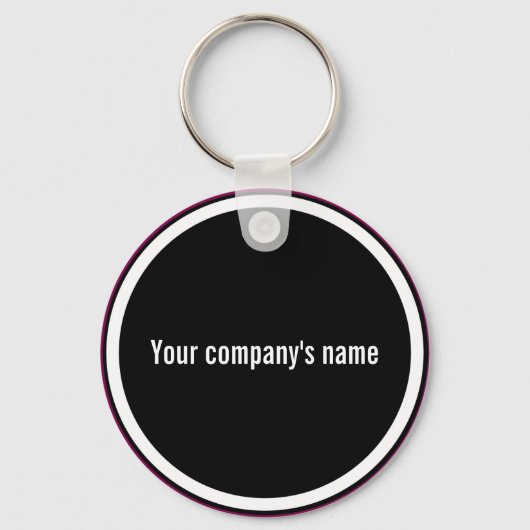 Porte-clés Your Company's Name, template, (Recto)