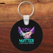 Porte-clés Your Life Choose To Keep On Going Suicide Preventi (Recto)