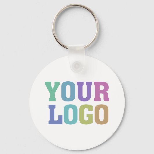 Porte-clés Your Logo QR Code Personalized Custom Business (Recto)
