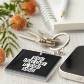 Porte-clés Your Only Limit (Devant Droit)