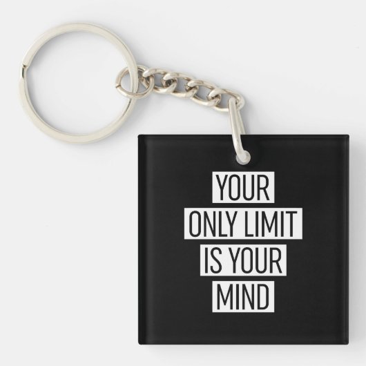 Porte-clés Your Only Limit (Devant)