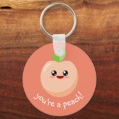Porte-clés You're a peach ! (Recto)
