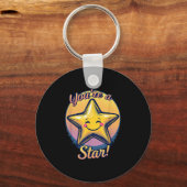 Porte-clés You're A Star Compliment Day Motivational Design  (Recto)