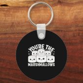 Porte-clés You're The Marshmallows To My Hot Cocoa Valentine' (Recto)