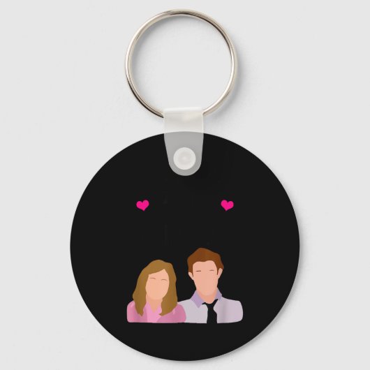 Porte-clés You're The Pam To My Jim Valentine’s Day Couple Ma (Recto)