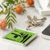 Porte-clés Yourt Vivant Dans La Nature (Côté)