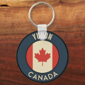 Porte-clés Yukon Canada (Verso)