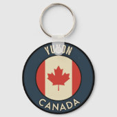 Porte-clés Yukon Canada (Verso)