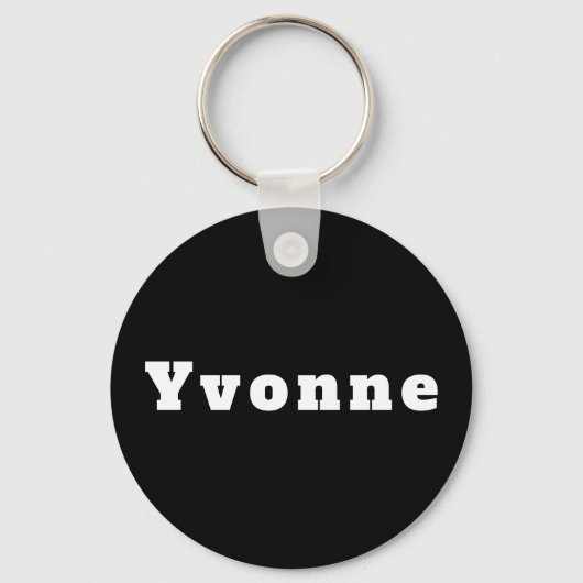 Porte-clés Yvonne (Recto)