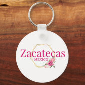 Porte-clés Zacatecas Mexique Voyage Destination Bridesmaid (Recto)