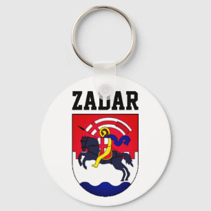 Porte-clés Zadar coat of arms (Croatia) Keychain