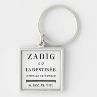 Zadig, ou le livre du destin - Descartes