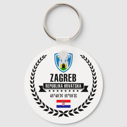 Porte-clés Zagreb (Recto)
