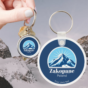 Porte-clés Zakopane Pologne accessoire cadeau souvenir