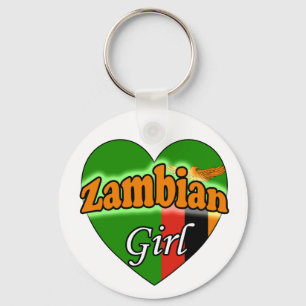 Porte-clés Zambian Girl Sleutelhanger