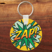Porte-clés ZAP Fun Retro Comic Livre Pop Art (Recto)