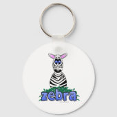 PORTE-CLÉS ZEBRA (Recto)