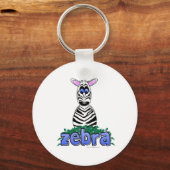 PORTE-CLÉS ZEBRA (Recto)