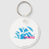 Porte-clés Zebra Aqua (Recto)