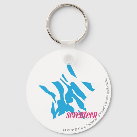 Porte-clés Zebra Aqua 3 (Recto)
