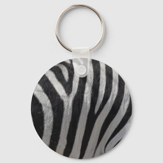 Porte-clés Zebra Faux Leather (Recto)