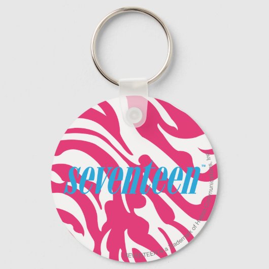 Porte-clés Zebra Magenta (Recto)