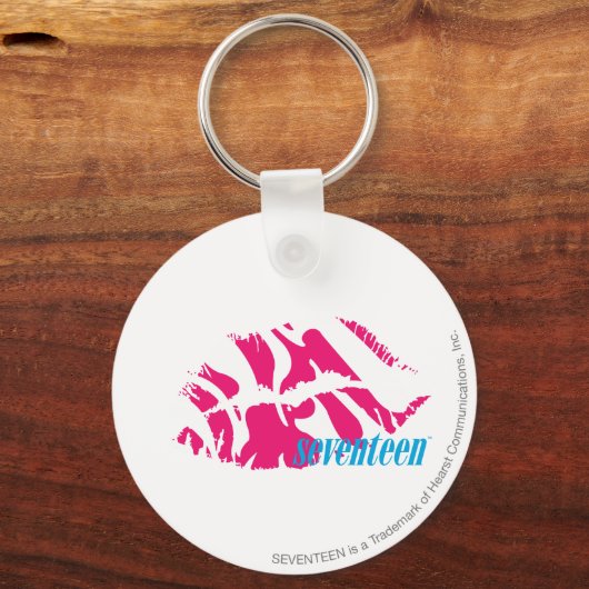 Porte-clés Zebra Magenta (Recto)