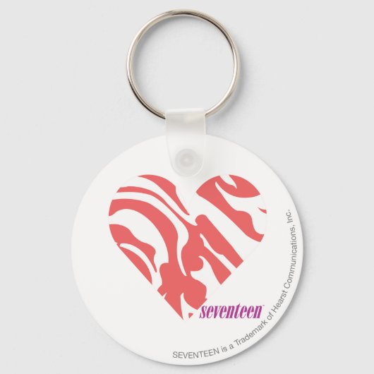 Porte-clés Zebra Pink 2 (Recto)