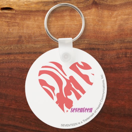 Porte-clés Zebra Pink 2 (Recto)