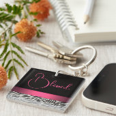 Porte-clés Zebra Stripes (Devant Droit)